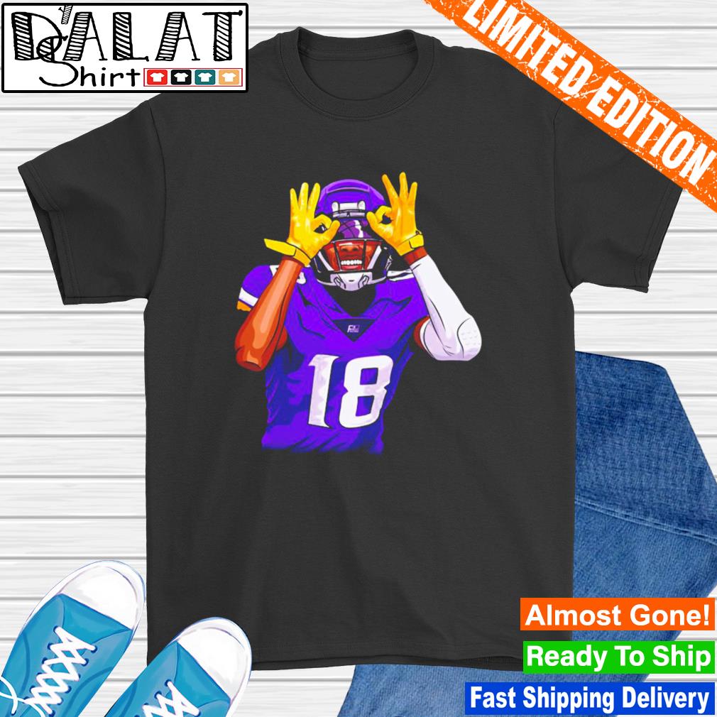 FREE shipping Justin Jefferson Minnesota Vikings shirt, Unisex tee, hoodie,  sweater, v-neck and tank top