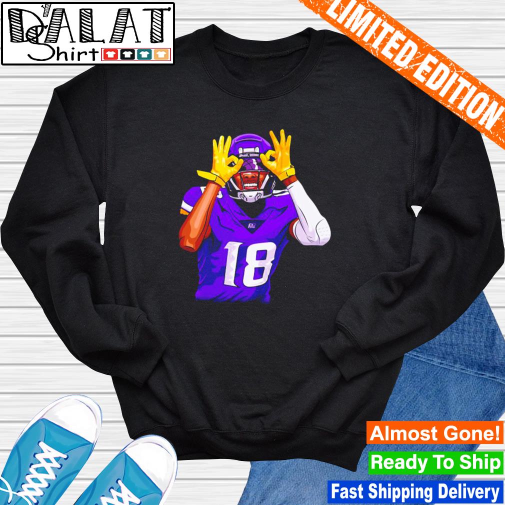 FREE shipping Justin Jefferson Minnesota Vikings shirt, Unisex tee, hoodie,  sweater, v-neck and tank top