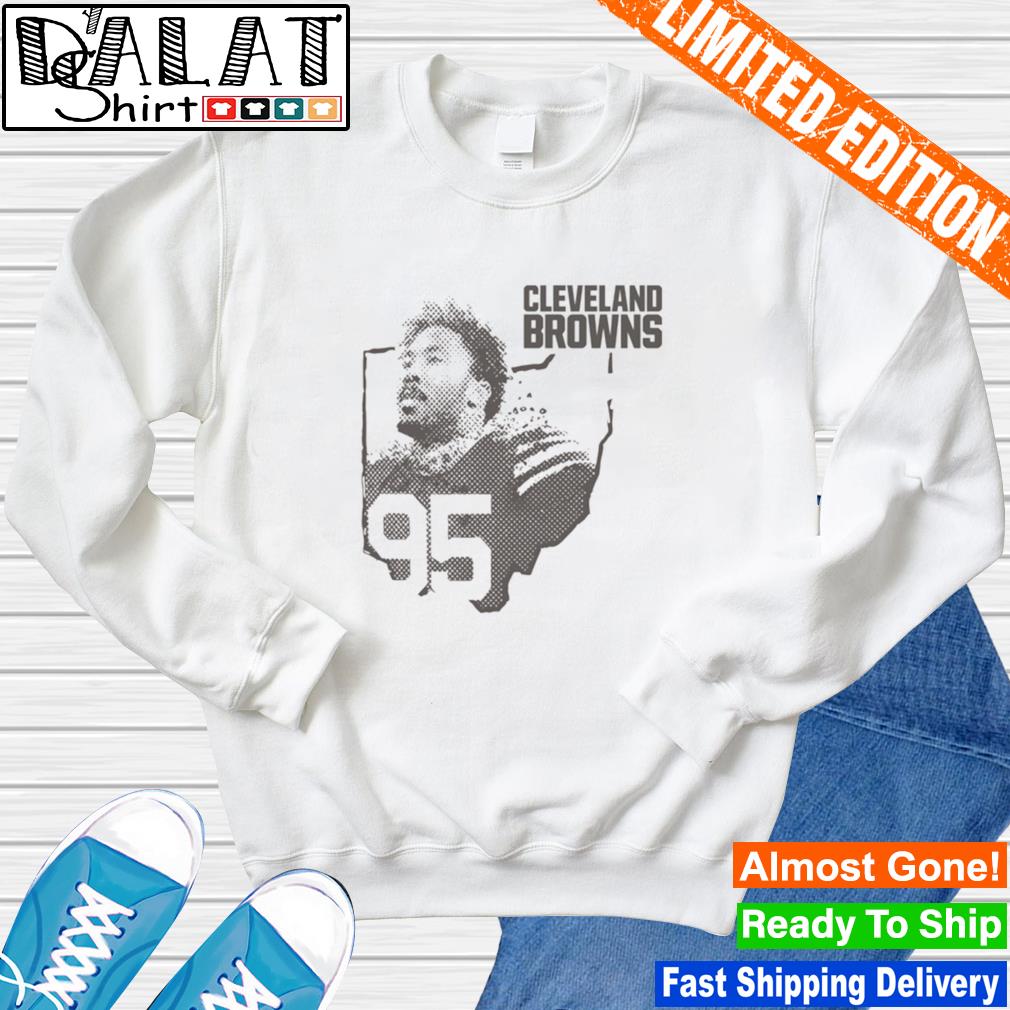 Signature 95 Cleveland browns myles garrett shirt, hoodie, sweater, long  sleeve and tank top