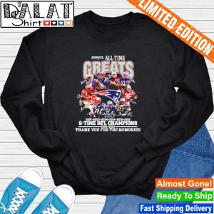 Patriots 6 time outlet champions shirt