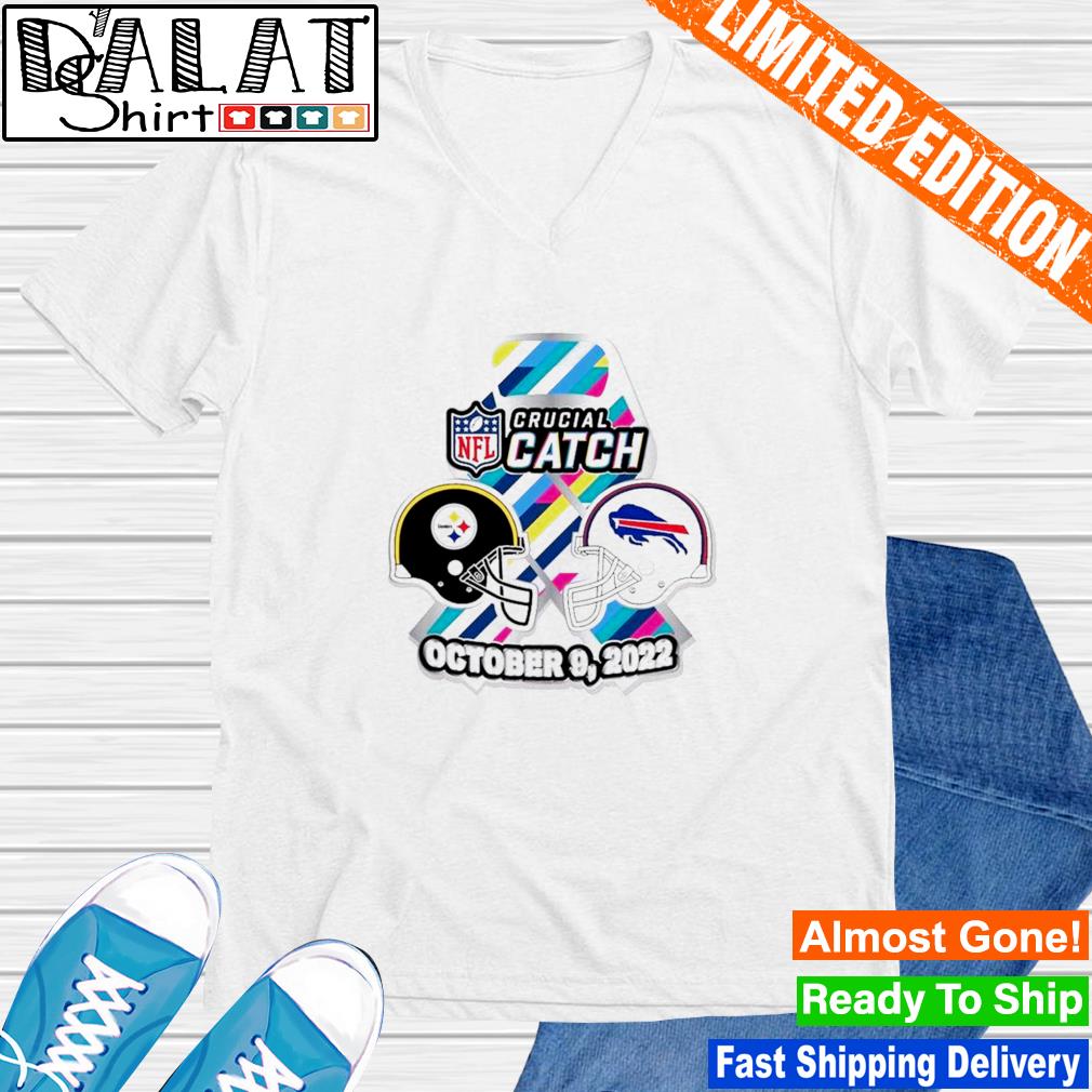 Nfl Crucial Catch Buffalo Bills Vs Pittsburgh Steelers 2022 shirt -  Dalatshirt