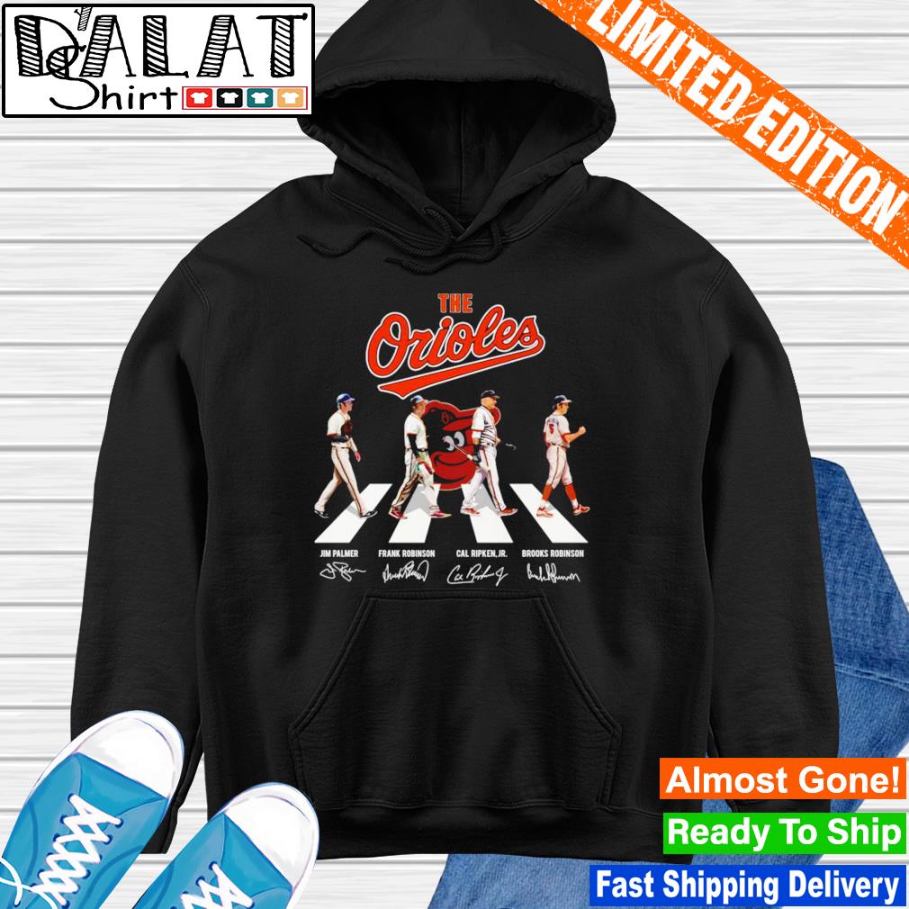 The Baltimore Orioles Abbey Road signatures shirt, hoodie, sweater, long  sleeve and tank top