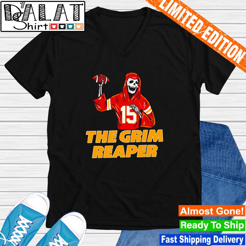 Patrick Mahomes when It's Grim go be the Grim Reaper Kansas City shirt,  hoodie, sweatshirt and tank top