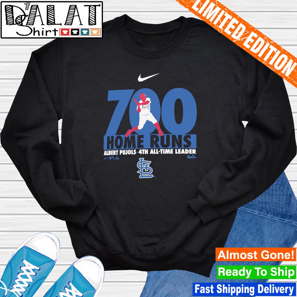 Albert Pujols 700 Hr shirt, hoodie, sweater and v-neck t-shirt