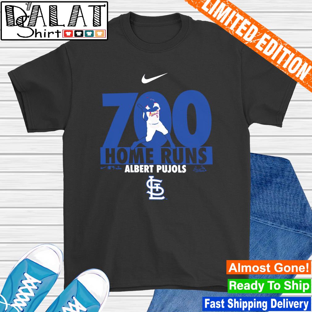 Official homerun club albert pujols 700 2022 shirt, hoodie, sweater, long  sleeve and tank top