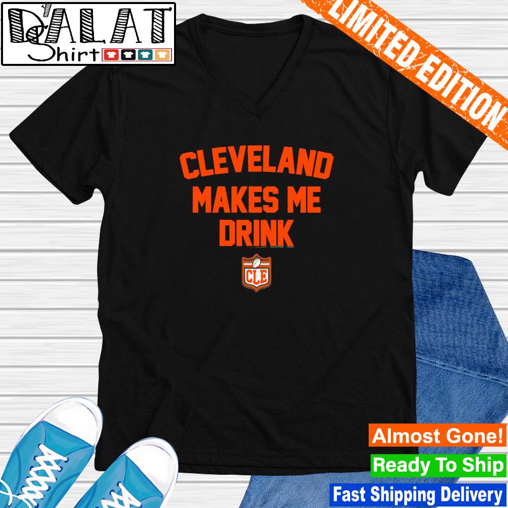 Cleveland Browns This Team Makes Me Drink Shirt – KCDdesign