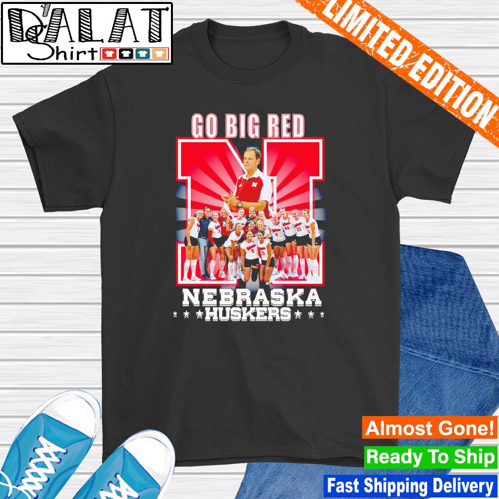 Ladies Nebraska Volleyball Jersey Top - Red