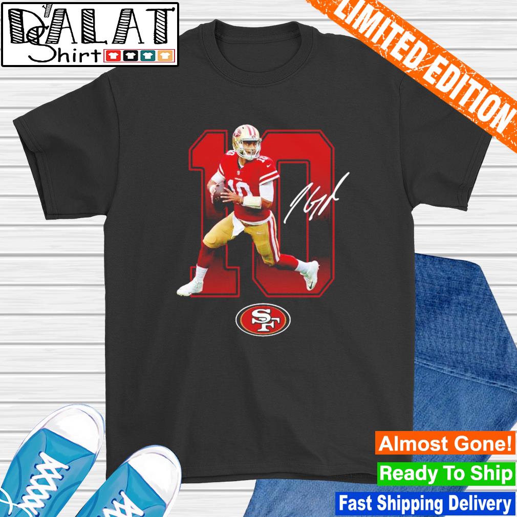 Jimmy Garoppolo San Francisco 49ers signature shirt