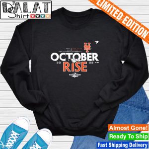 New York Mets October Rise Postseason 2022 logo T-shirt, hoodie