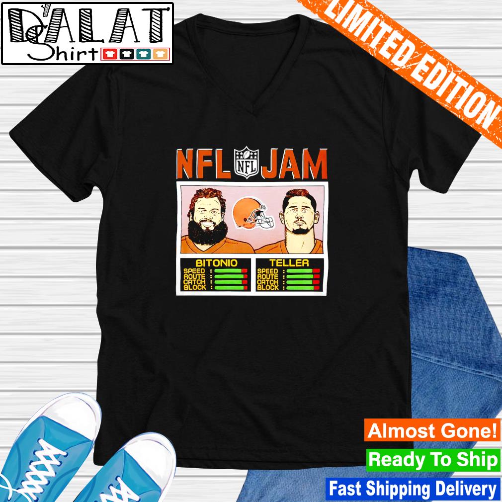 Official Nfl jam browns bitonio and teller shirt, hoodie, sweater