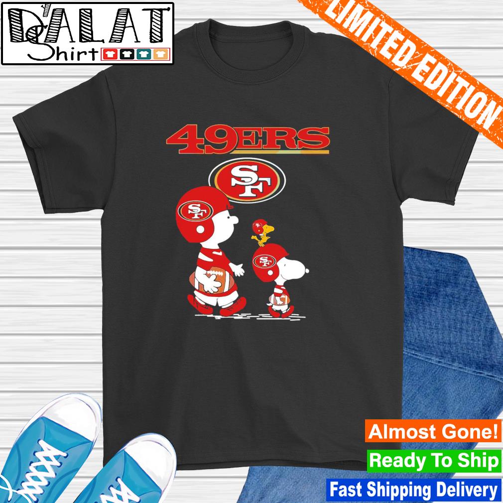 Snoopy The Peanuts San Francisco 49ers Shirt High-Quality