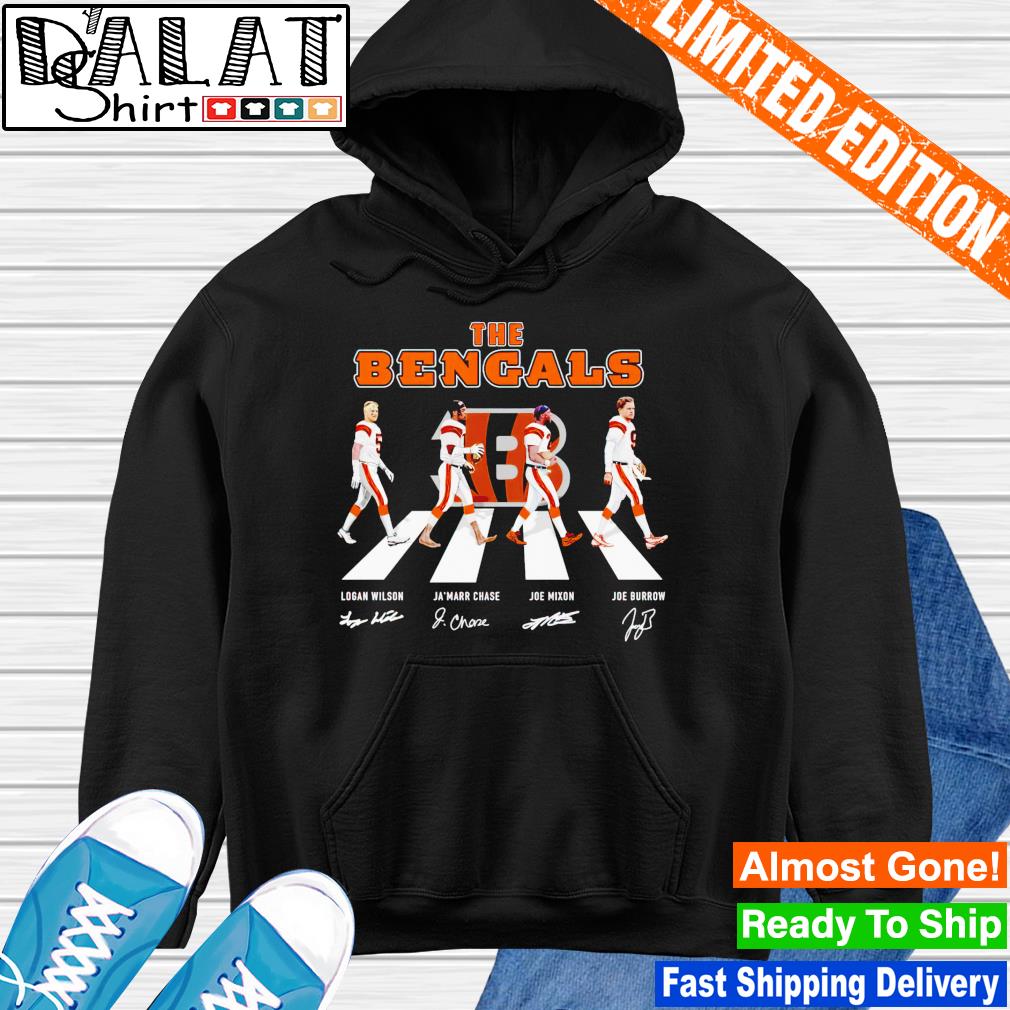 The Cincinnati Bengals Abbey Road Signatures T-Shirt, hoodie