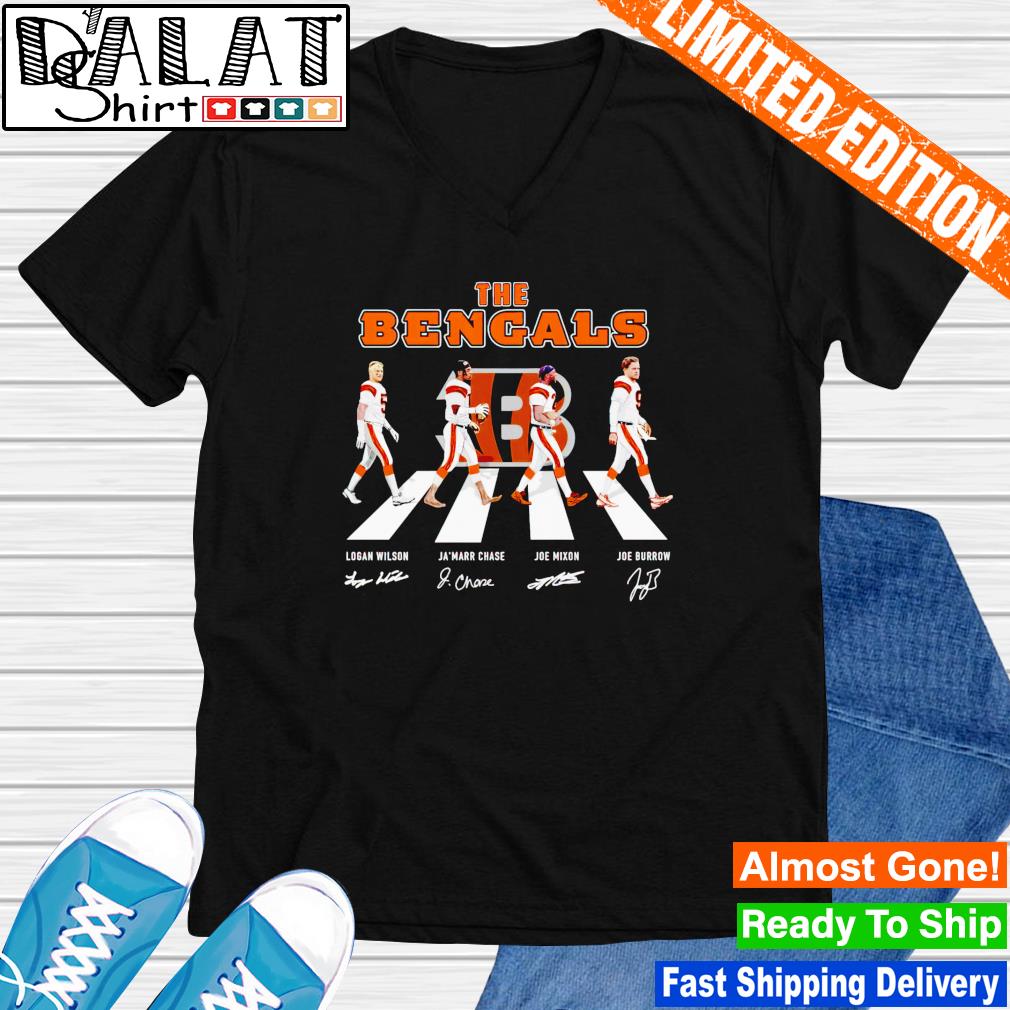 The Cincinnati Bengals Abbey Road Signatures Shirt