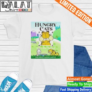 Garfield Hungry cats into the sauce shirt