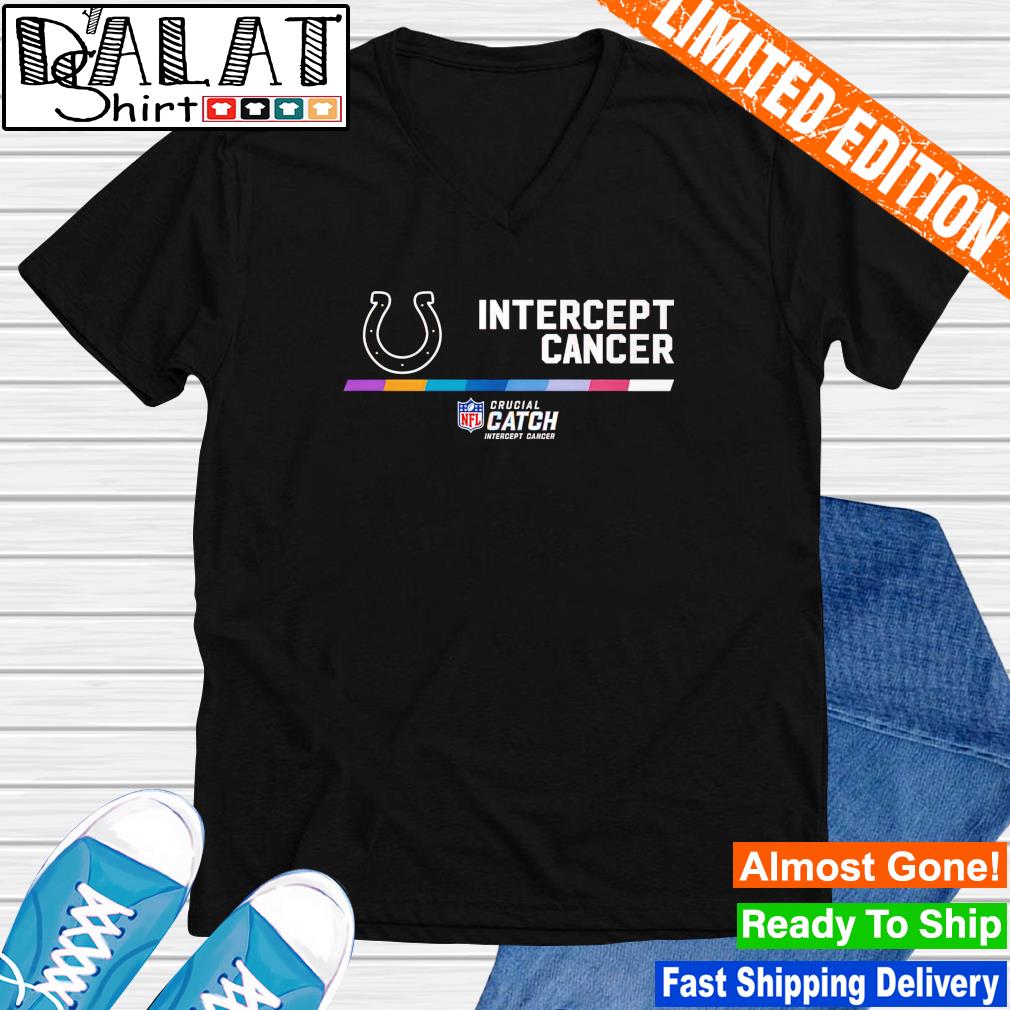 Indianapolis Colts NFL Crucial Catch intercept cancer shirt, hoodie,  sweater, long sleeve and tank top