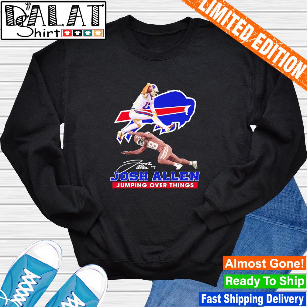 Josh Allen Buffalo Bills Little People signature shirt, hoodie, sweater,  longsleeve and V-neck T-shirt