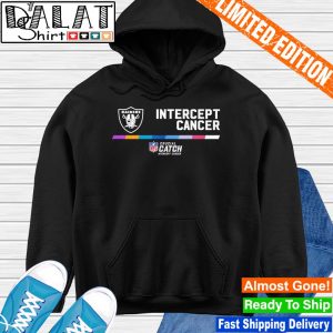 Las Vegas Raiders NFL Crucial Catch Intercept Cancer shirt