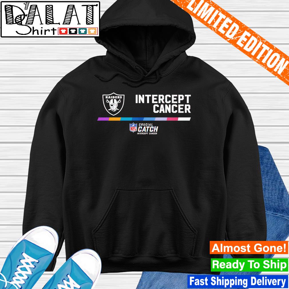 intercept cancer hoodie raiders