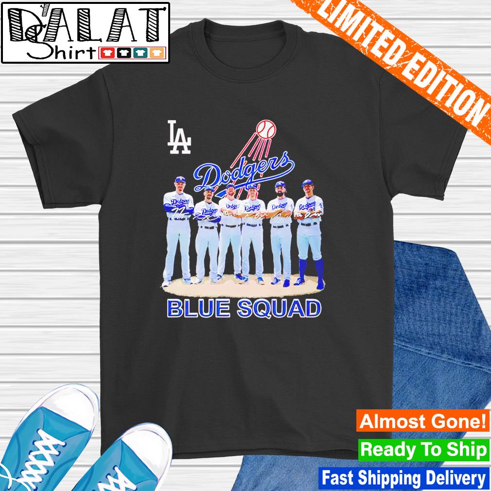 Squad Up Dodgers Signatures shirt - Dalatshirt