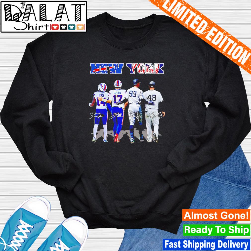 New York Sports Stefon Diggs Josh Allen Aaron Judge And Anthony Vincent  Rizzo Signatures shirt by Store Teechallaclothing - Issuu