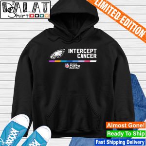 Official Philadelphia eagles intercept cancer T-shirt, hoodie