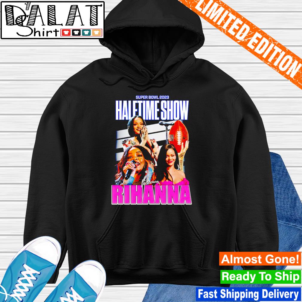 Rihanna Super Bowl I'm Just Here For The Halftime Show Shirt - Bugaloo  Boutique