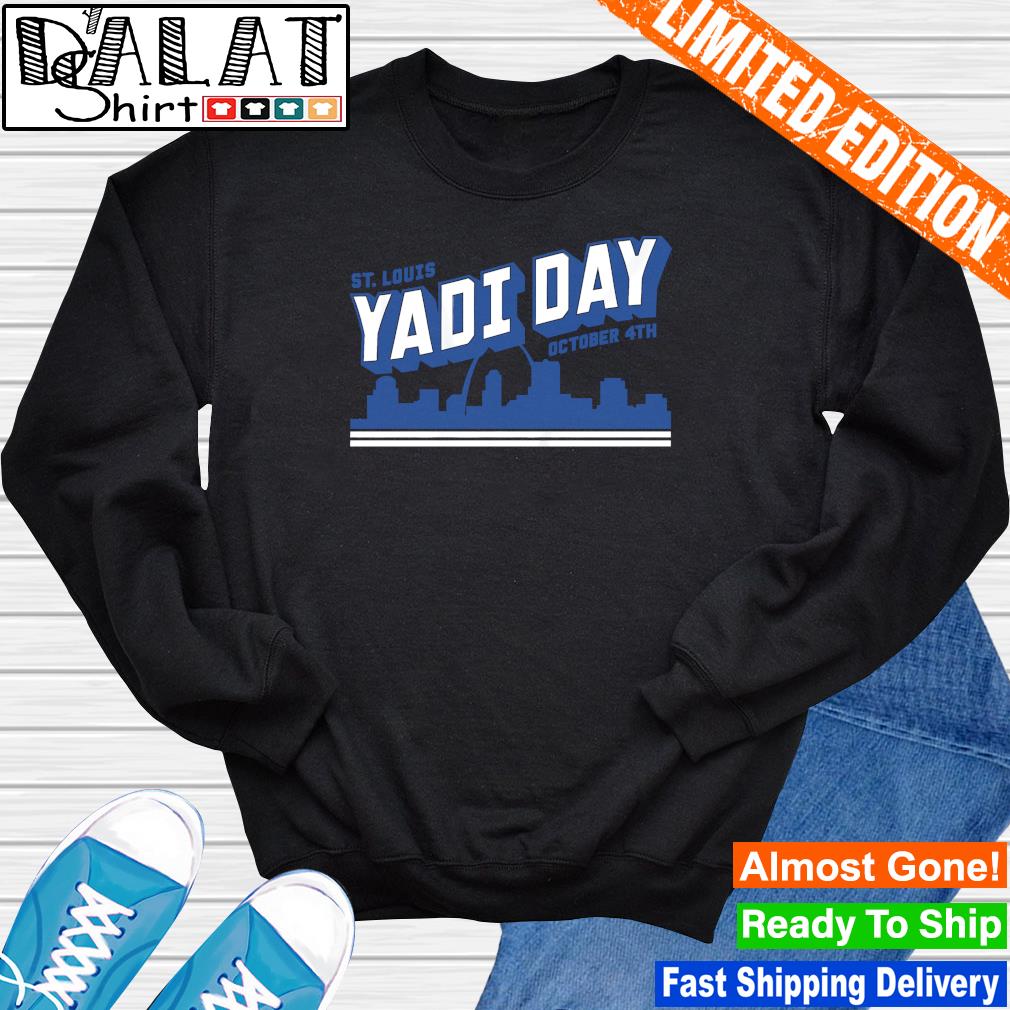 Yadier molina yadi day shirt, hoodie, sweater, long sleeve and tank top