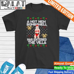 A hot new bombshell has entered the Villa Christmas shirt