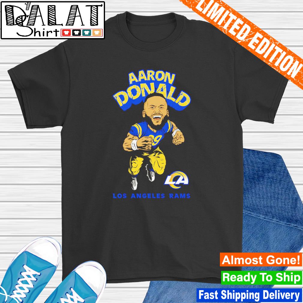 Los Angeles Rams Aaron Donald caricature shirt, hoodie, sweater, long  sleeve and tank top