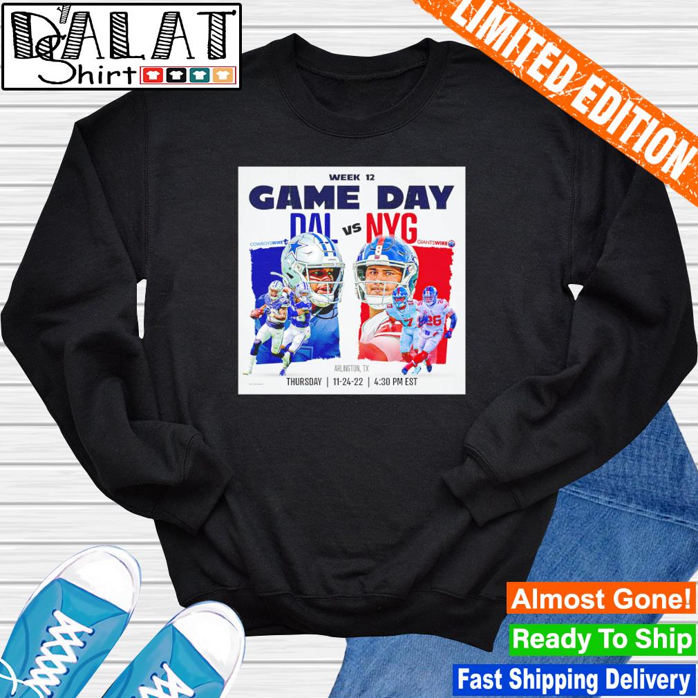 Official new York Giants Vs Dallas Cowboys NFL On Madden Thanksgiving shirt,  hoodie, sweater, long sleeve and tank top