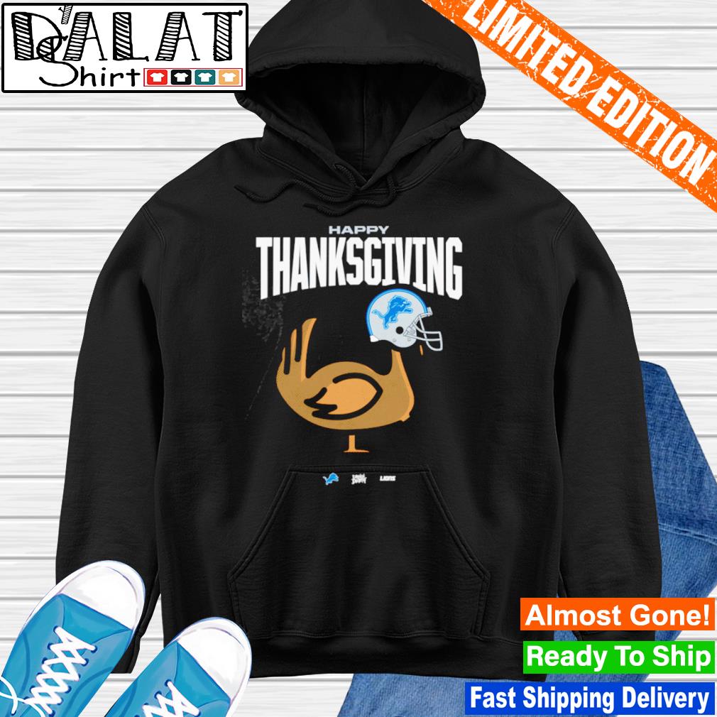 Gobble Detroit Lions Happy Thanksgiving 2022 poster shirt, hoodie, sweater,  long sleeve and tank top