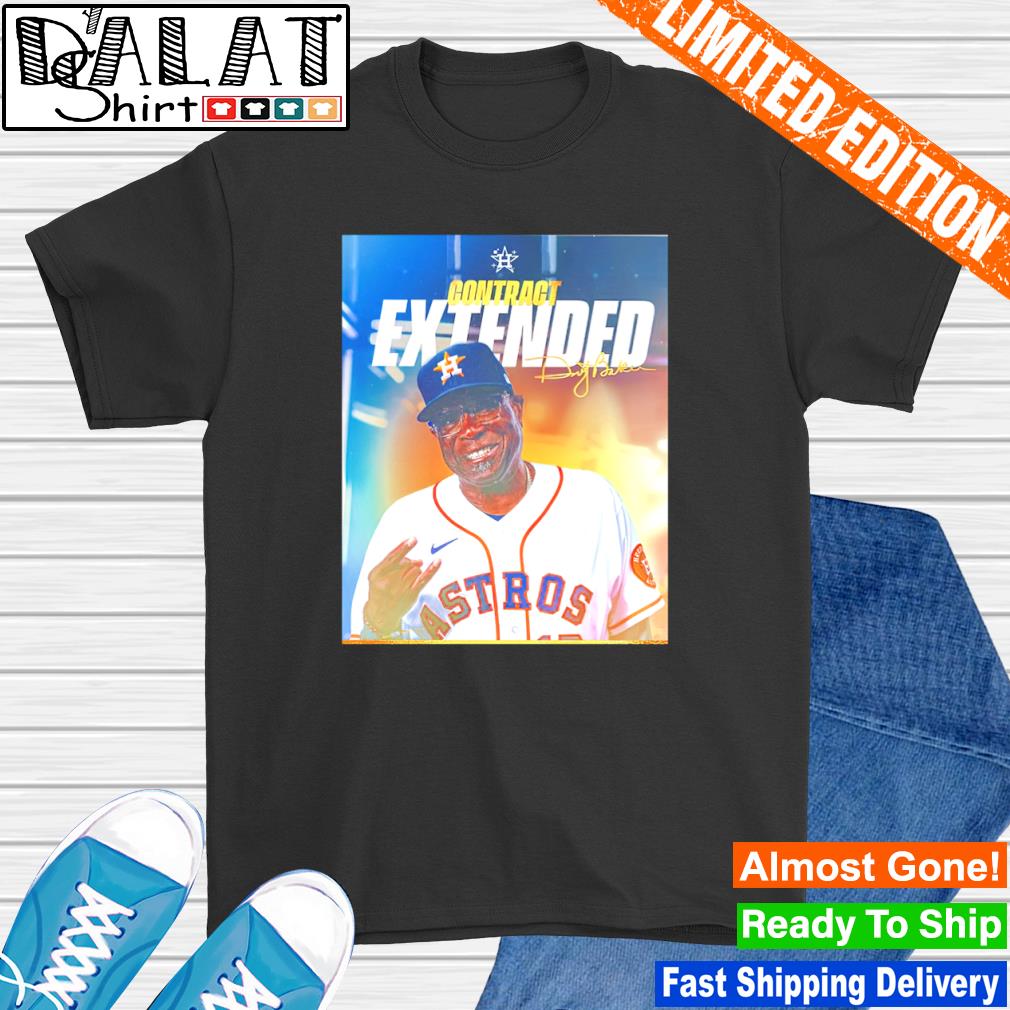 Houston Astros Dusty Baker Contract Extended signature shirt