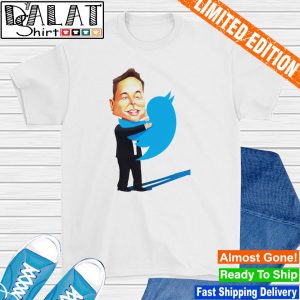 Elon Musk hug Twitter Twimask shirt