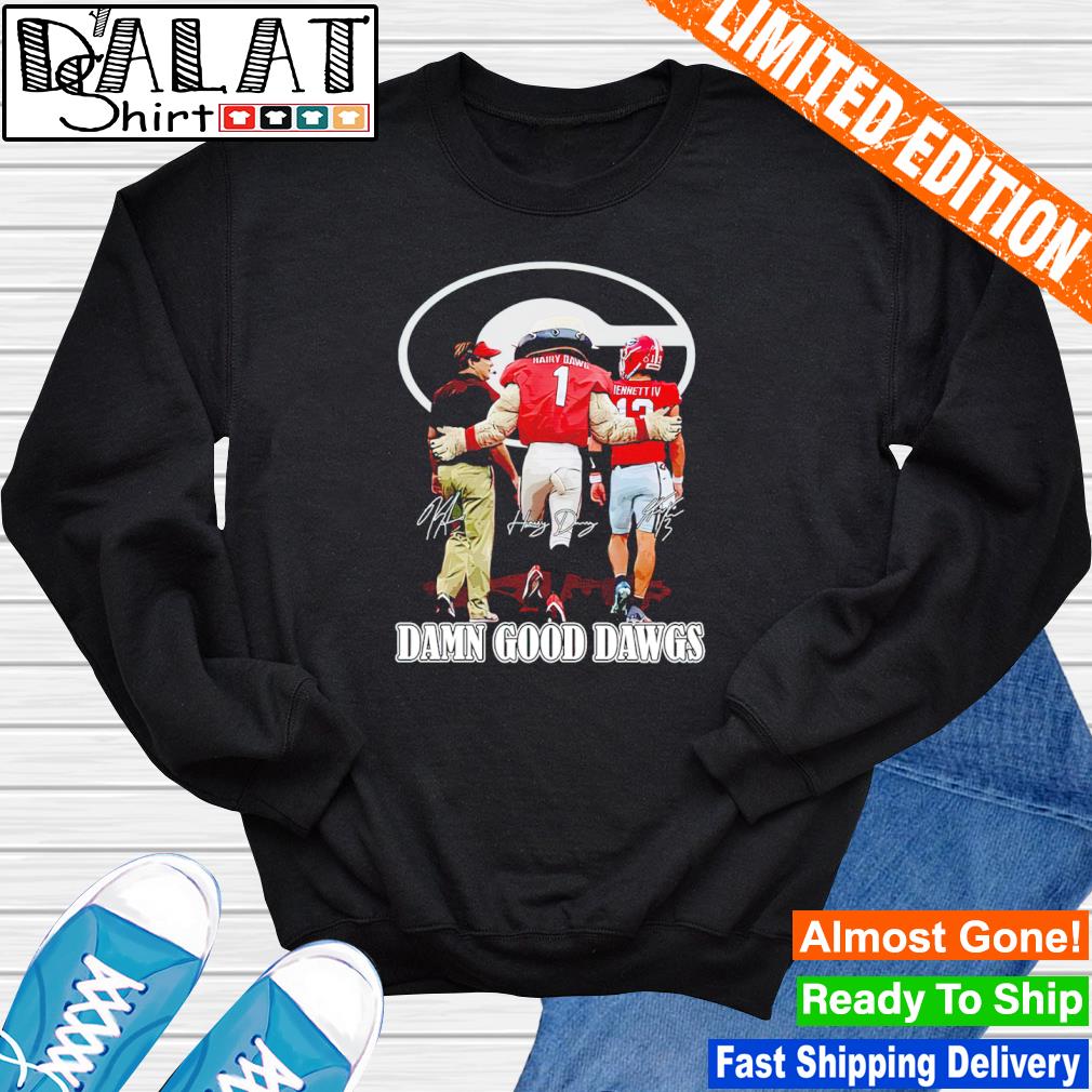 Nice Hairy Dawg Georgia Bulldogs And Blooper Atlanta Braves Of Georgia  Sport shirt, sweater and hoodie