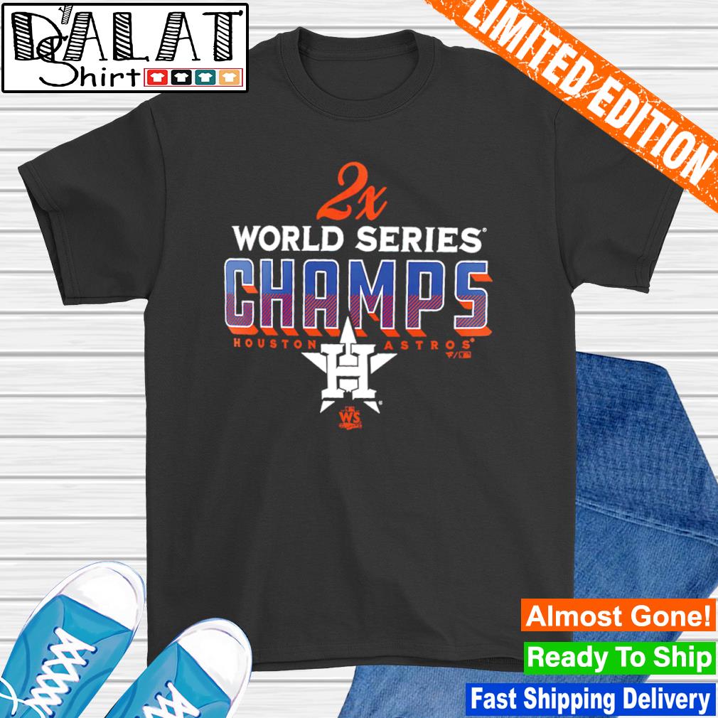 World Series Champions 2022 Houston Astros shirt 2X World Champs