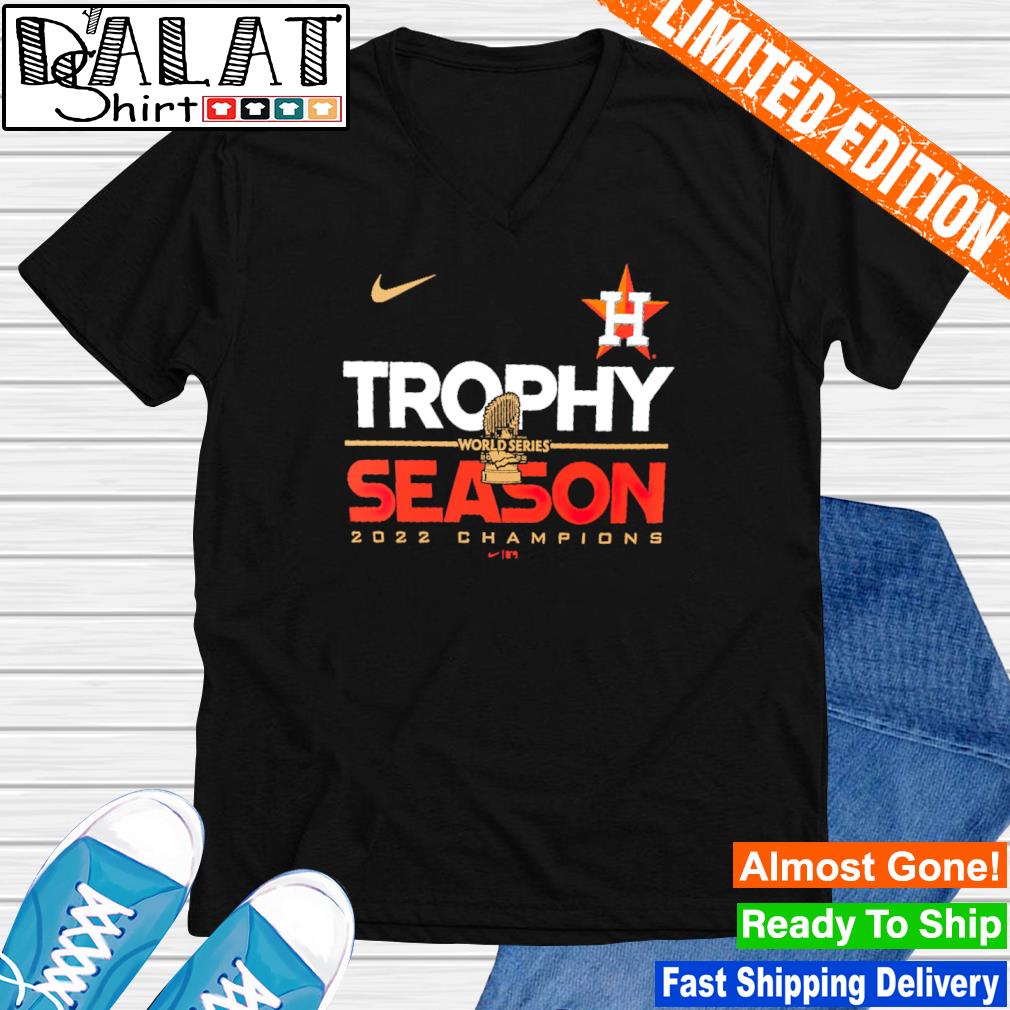 Houston Astros trophy season Nike 2022 World Series Champions shirt -  Dalatshirt