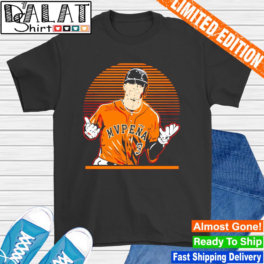 Jeremy Peña Mvpeña Shrug Houston Astros shirt - Dalatshirt