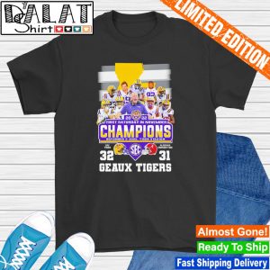 LSU Tiger Geaux Tigers 2022 First Saturday In November Champions shirt