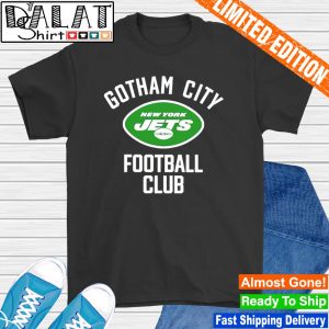 New York Jets Gotham City Football Iconic Hometown Graphic Hoodie - Mens