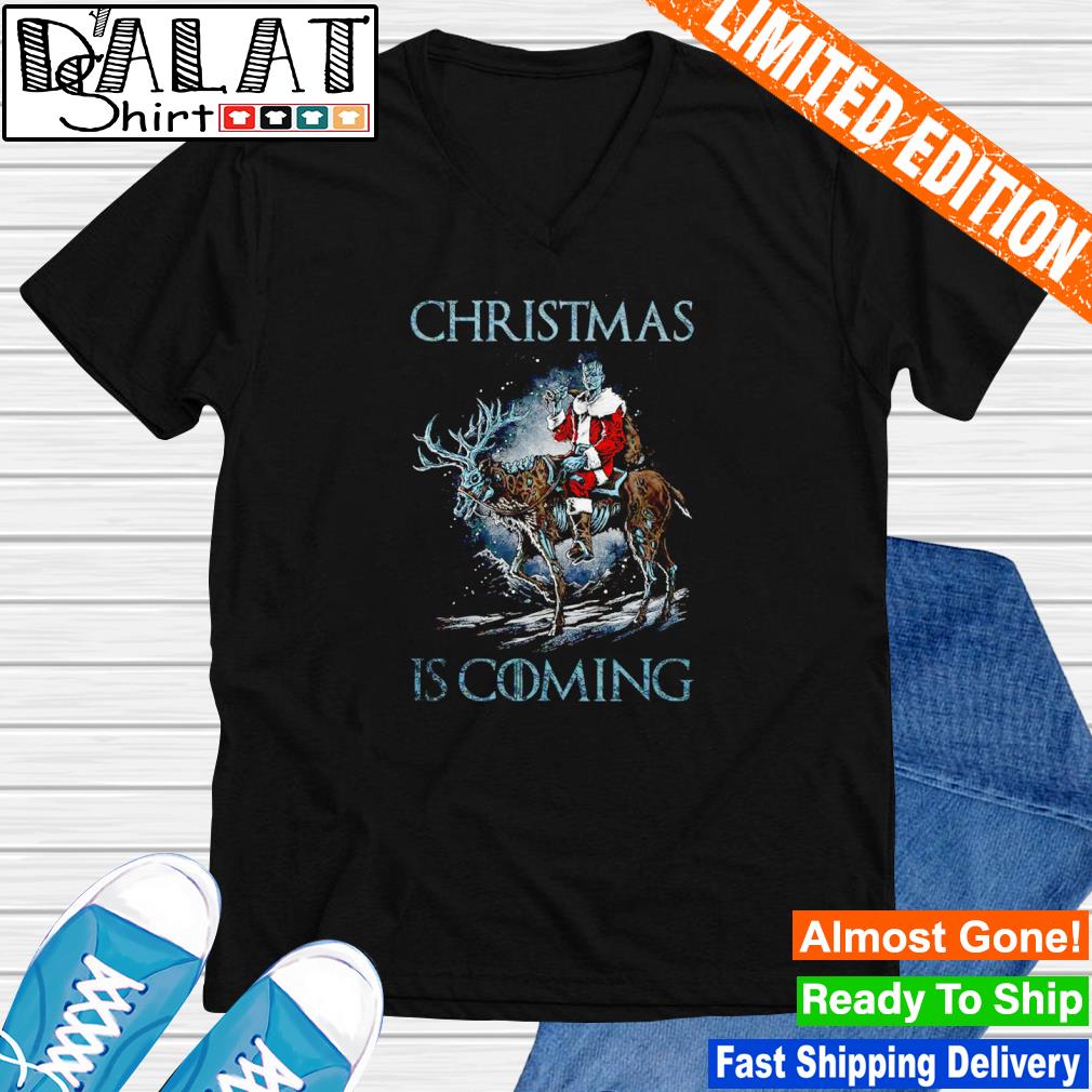 Night King Santa Game of Thrones Christmas Is Coming shirt - Dalatshirt