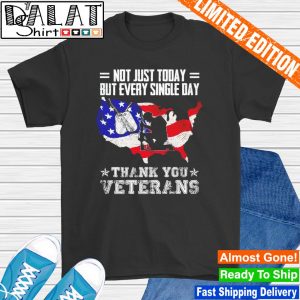 Not just today but every single day thank you Veterans shirt