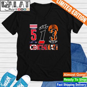 Cincinnati city sports, Cincinnati Reds and Bengals 513 shirt, hoodie,  sweater, long sleeve and tank top