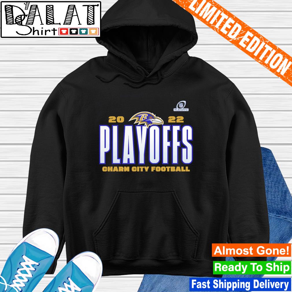 Baltimore Ravens 2022 NFL Playoffs shirt, hoodie, sweater, long