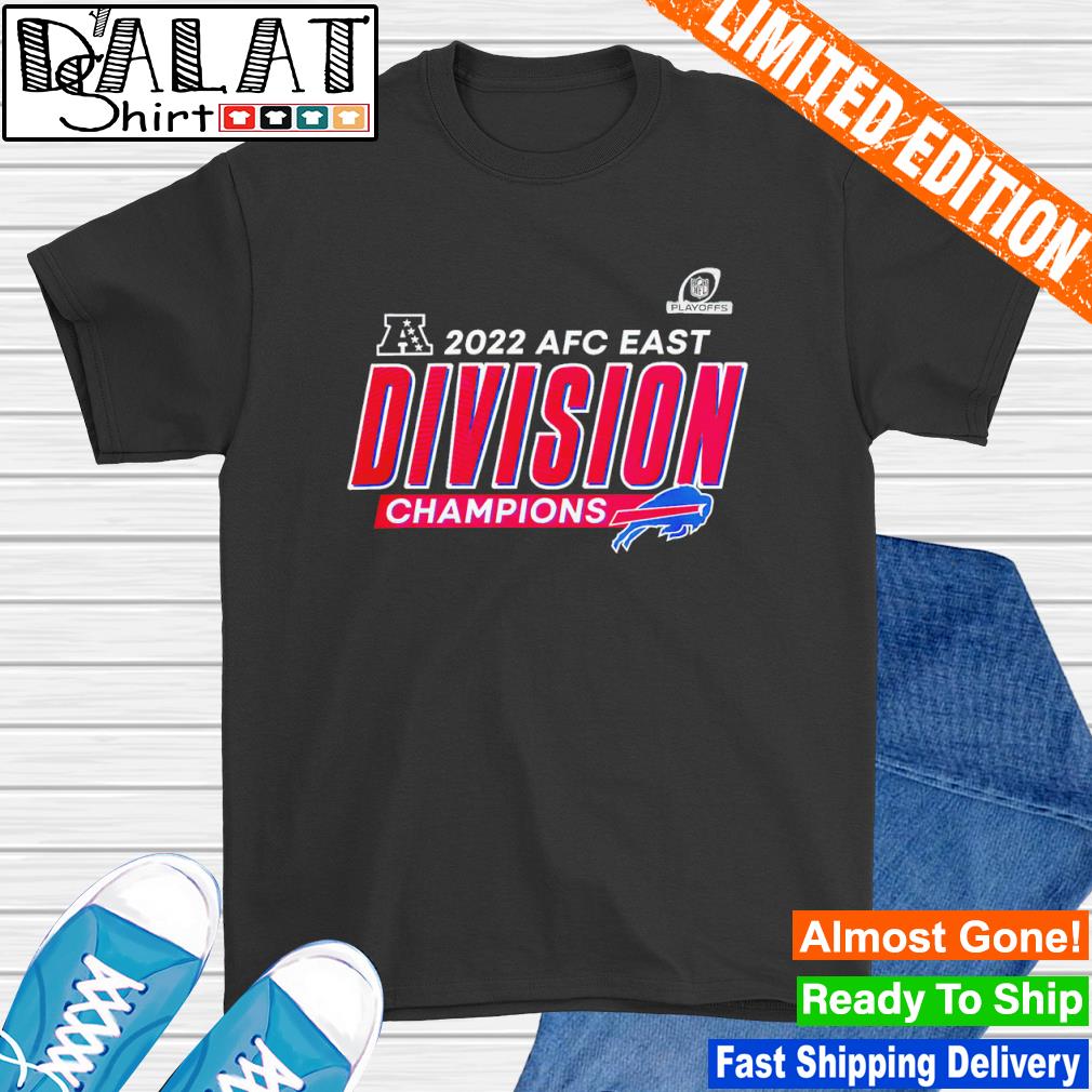 Buffalo Bills 2021 2022 American Football Conference AFC East Champions  Shirt - Dalatshirt