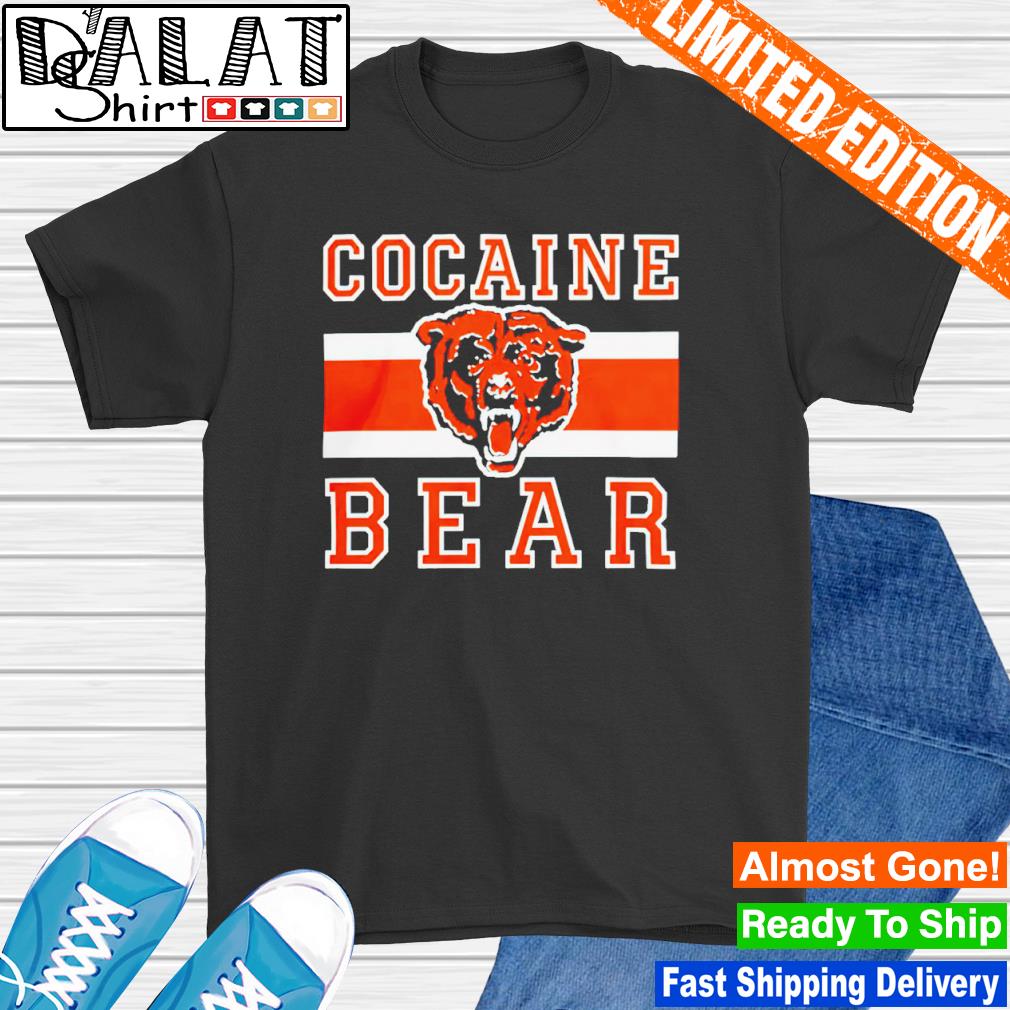 Chicago Bears Cocaine Bear T-shirt - Ink In Action