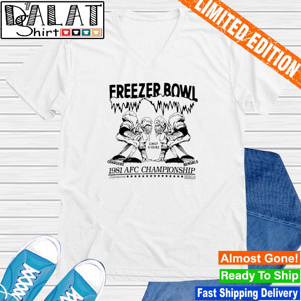 Cincinnati Bengals 1981 Freezer Bowl AFC Championship shirt - Dalatshirt