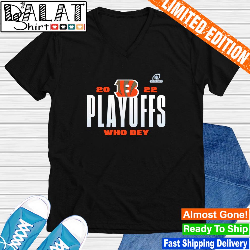 Cincinnati Bengals 2022 NFL Playoffs Who Dey shirt, hoodie, sweater, long  sleeve and tank top