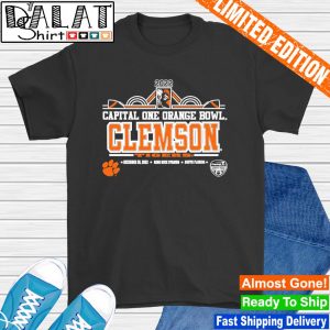 Clemson Tigers 2022 Capital One Orange Bowl shirt
