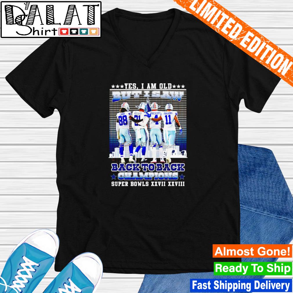 Yes i'm old but i saw Dallas Cowboys super bowl champions shirt