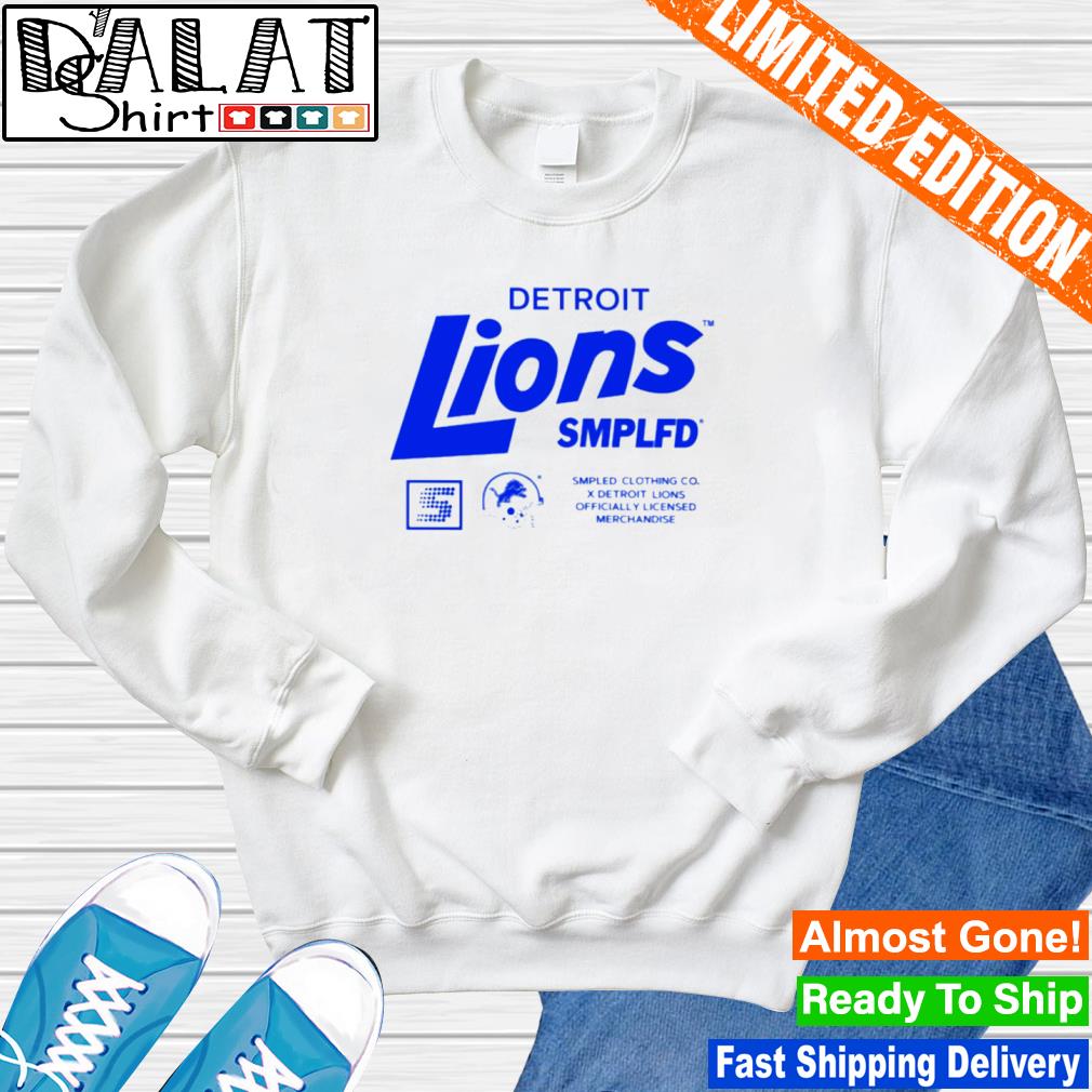 Detroit lions smplfd t-shirt, hoodie, sweater, long sleeve and